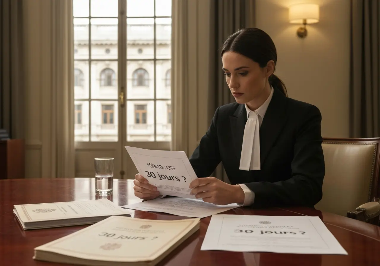 À partir de quand court le délai de recours OQTF de 30 jours ?